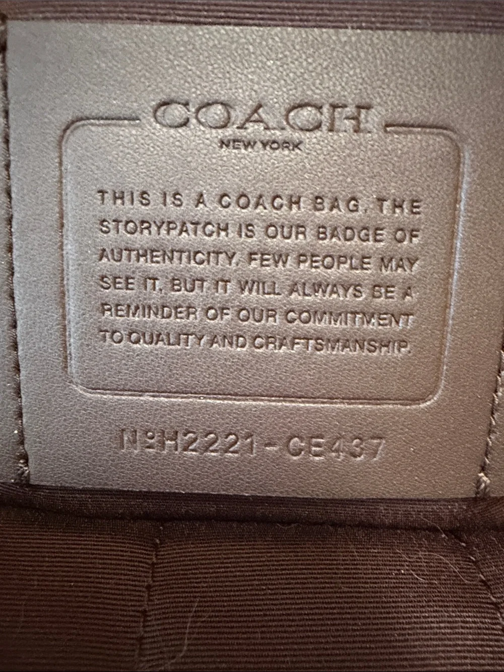 Coach Rust Orange Leather-Trim Sherpa Backpack